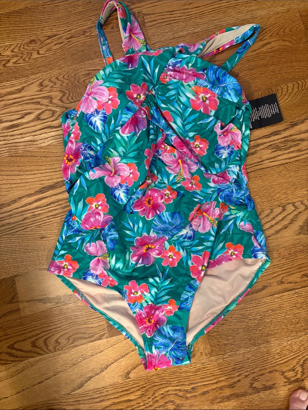 NWT Wrap Front Swimsuit- from Swimsuits for All - Picture 3 of 8
